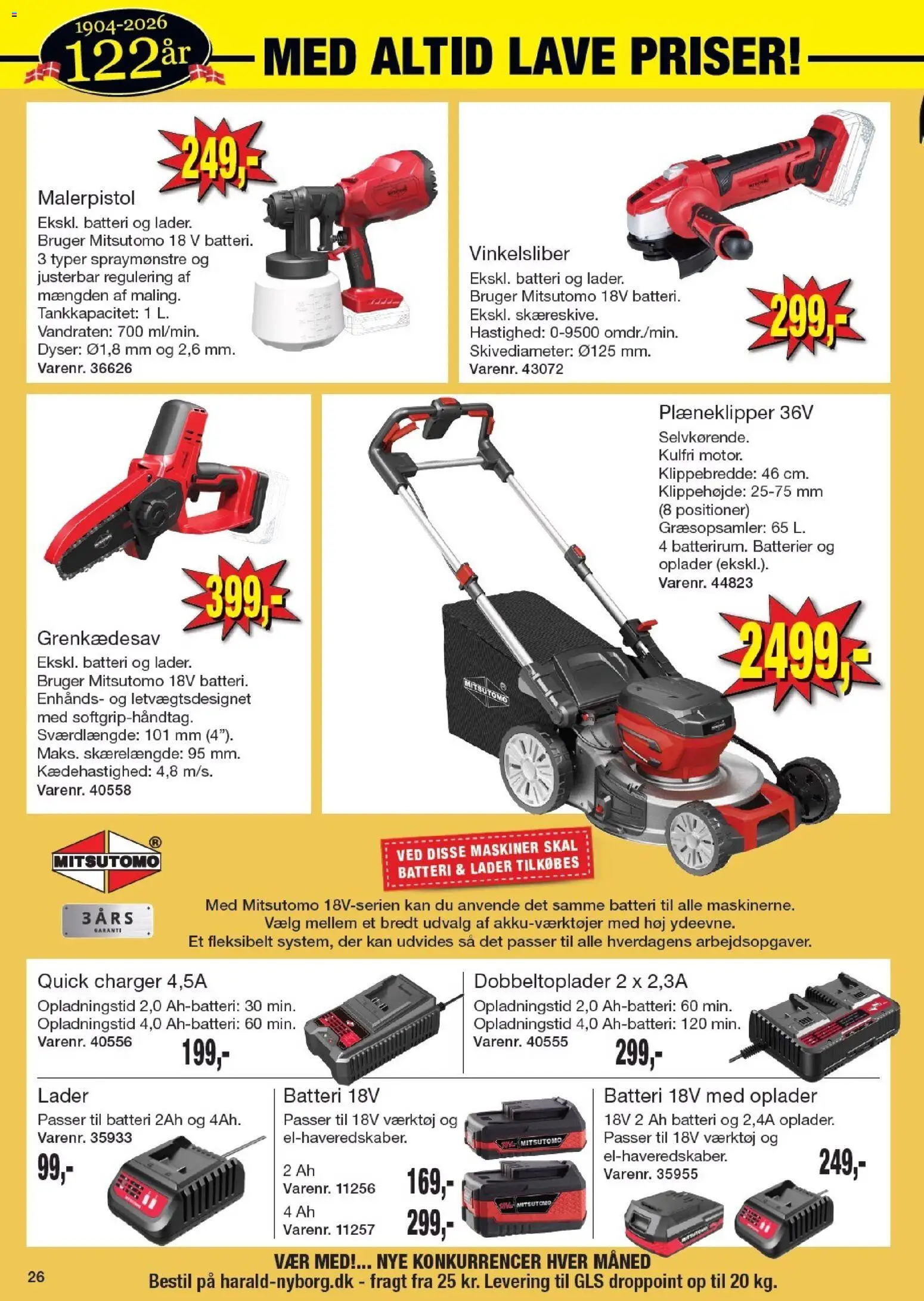 Harald Nyborg tilbudsavis – gyldig fra 12.03.2026 | Side: 28 | Produkter: Batterier, Batteri