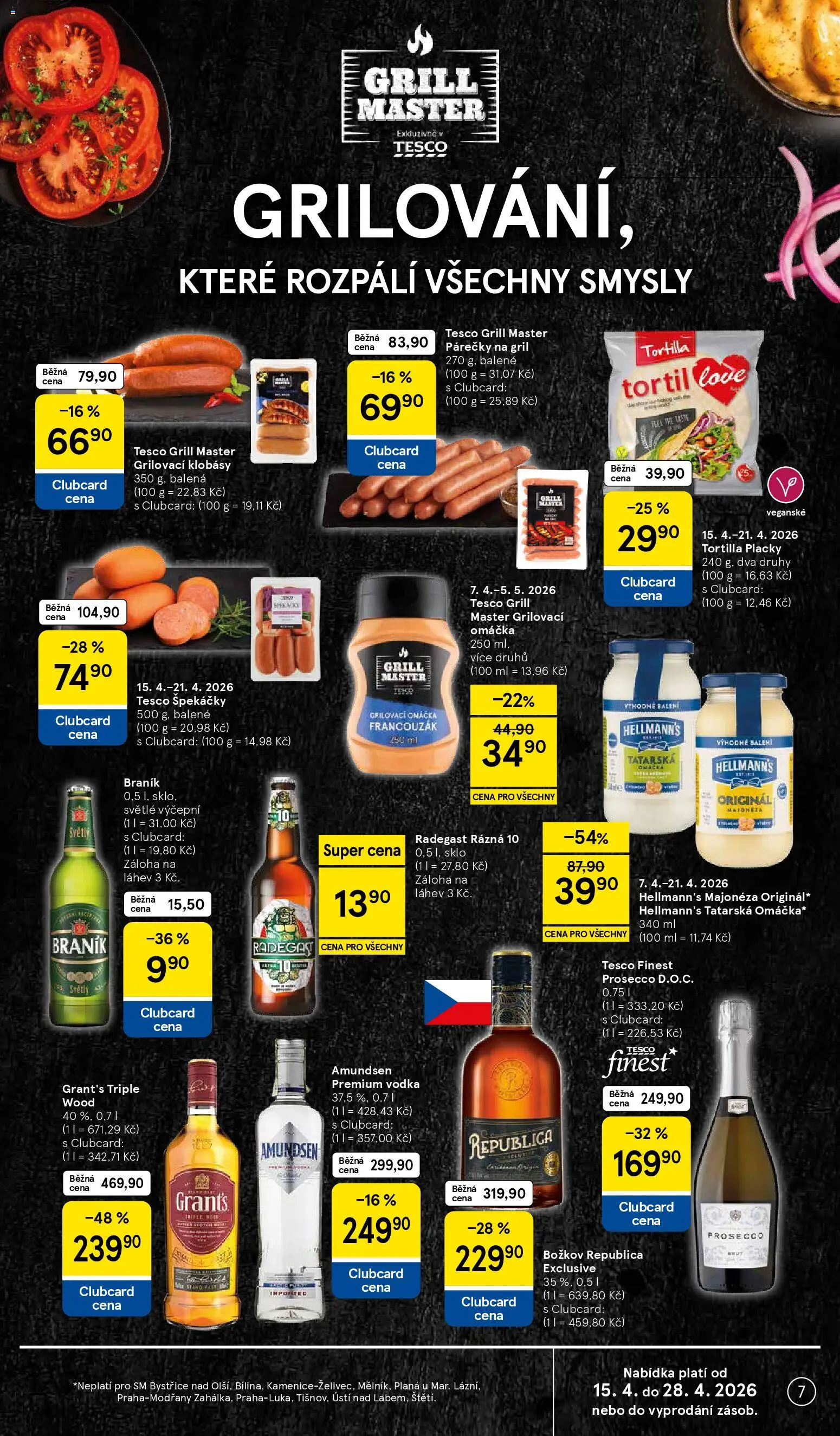 Tesco leták - Supermarket od 15.04.2026 | Strana: 7