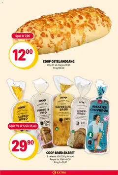Forhåndsvisning av Coop Extra kundeavis gyldig fra 20.10.2025 | Side: 26 | Produkter: Стабілізатор напруги, Brød