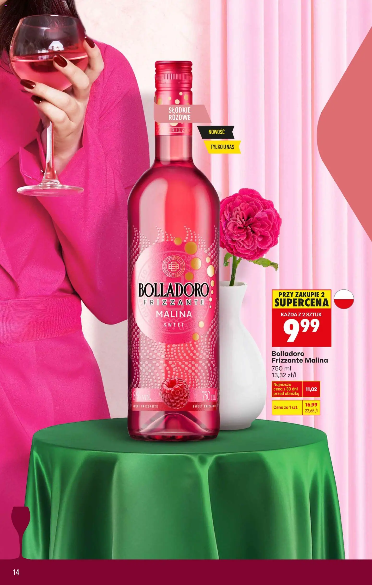 Biedronka Polsko leták - Czas na toast od 23.02.2026 | Strana: 18 | Produkty: Frizzante