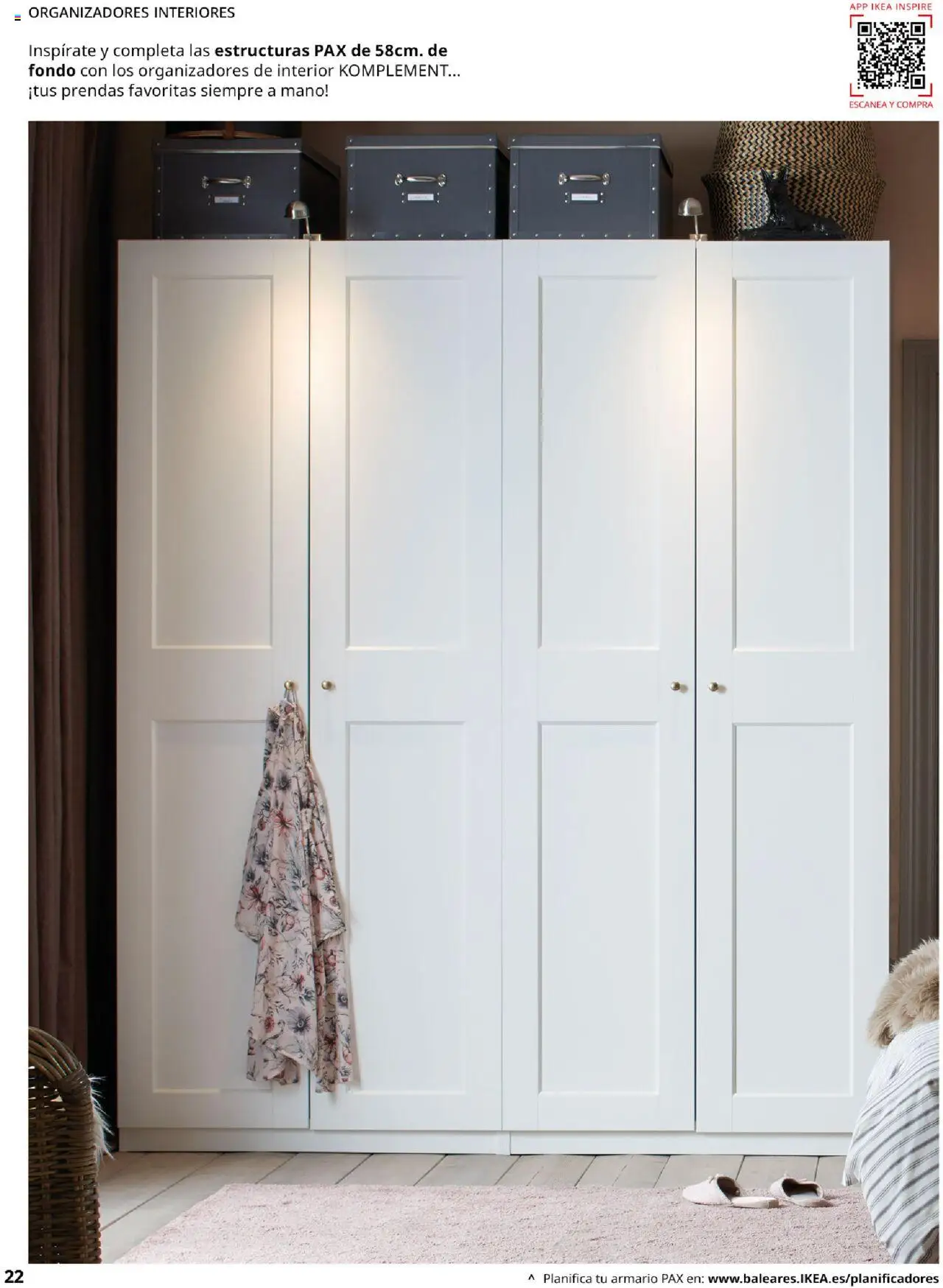 Catálogo IKEA Pax y Komplement │ válido desde el 04.02.2025 | Página: 22 | Productos: Armario
