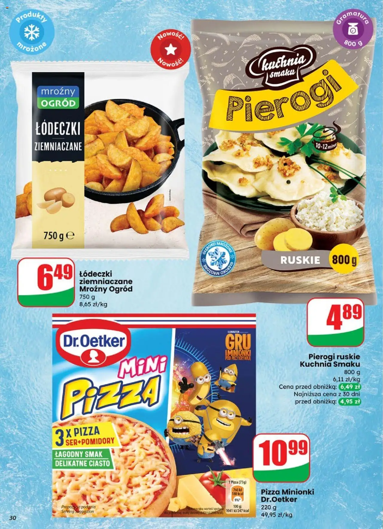 Dino Gazetka od 17.09.2025 | Strona: 30 | Produkty: Pierogi, Ciasto, Pizza