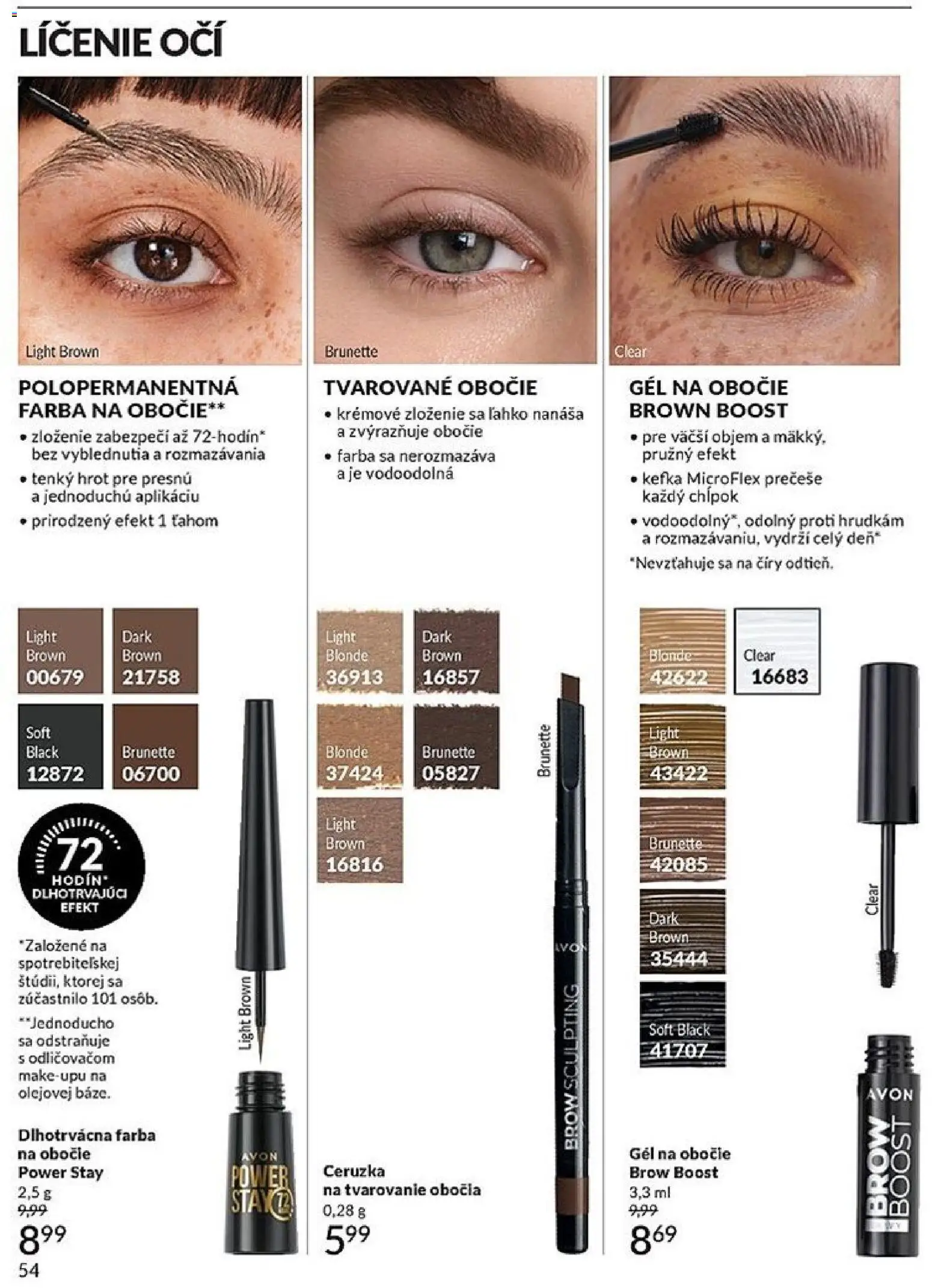 Nové Avon akcie – leták je platný od 01.02.2026 | Strana: 54 | Produkty: Ceruzka
