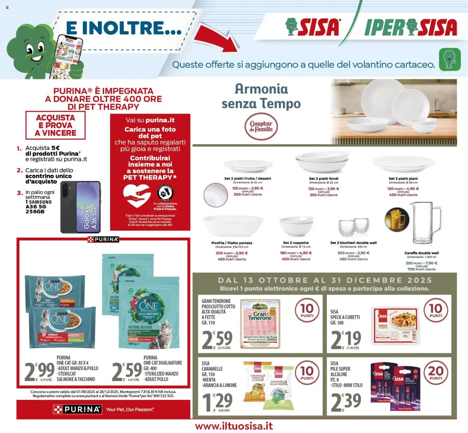 Volantino SISA del 25.11.2025 | Pagina: 20 | Prodotti: Pile, Tacchino, Piatto, Menta