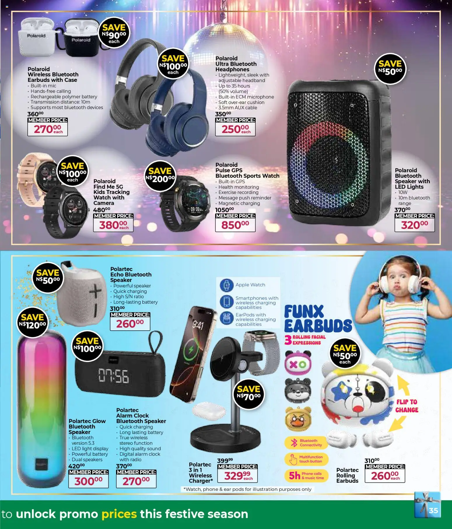 New Dis-Chem catalogue – valid from 29.10.2025 | Page: 35 | Products: Camera, Radio, Cable, Microphone