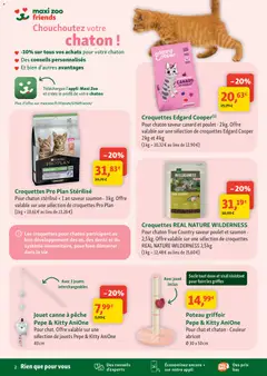 Maxi ZOO - Prévisualisation de Maxi ZOO catalogue valide à partir de 27.03.2026 | Page: 2 | Produits: Abricot, Pêche, Jouets, Saumon
