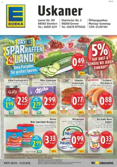 Edeka prospekt Steinfurt	 ab 07.09.2025 gültig