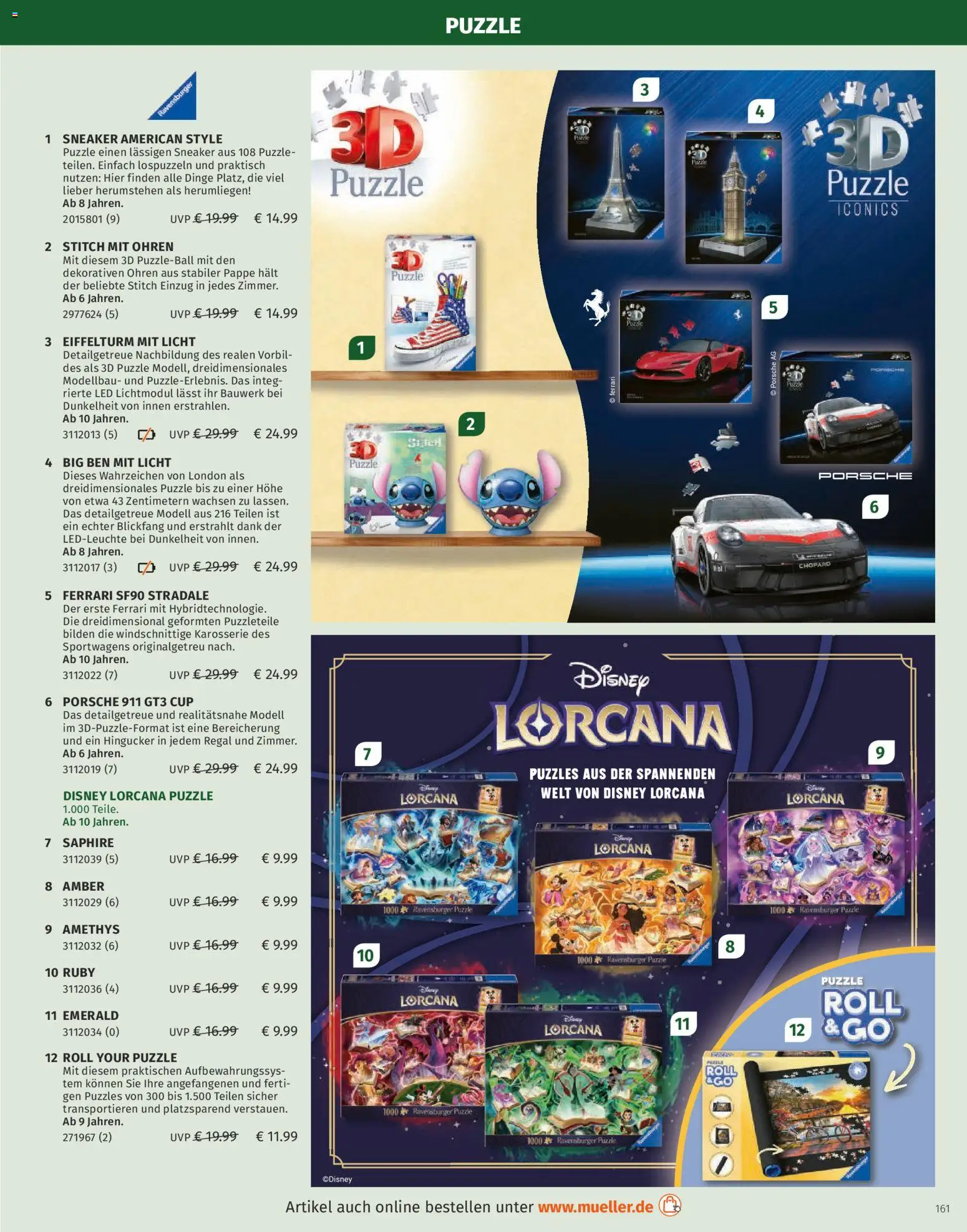 Müller Spielwarenkatalog – gültig ab 27.10.2025 | Seite: 161 | Produkte: Regal