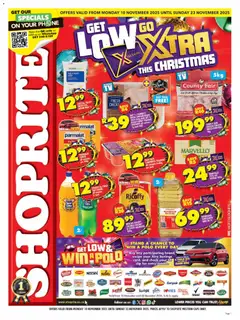 Shoprite specials catalogue – valid from 10.11.2025