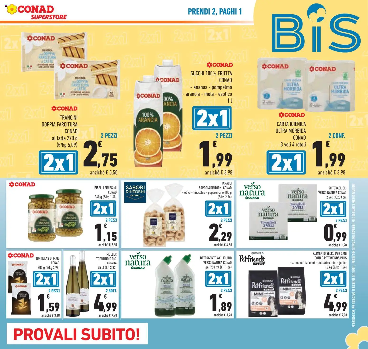 Volantino Conad del 14.01.2026 | Pagina: 5 | Prodotti: Frutta, Ananas, Arancia, WC