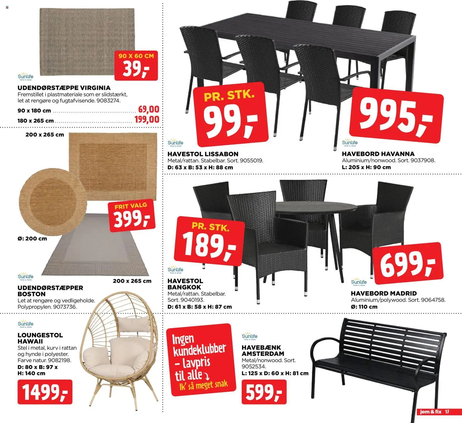 Jem & fix tilbudsavis – gyldig fra 22.03.2026 | Side: 17 | Produkter: Kurv, Søm