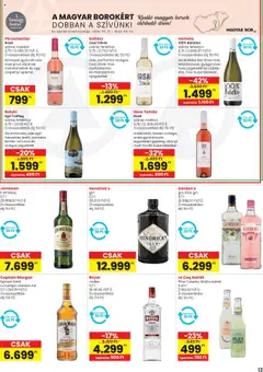 Spar akciós ujság - amely érvényes a következő dátumtól: 31.07.2025 | Oldal: 13