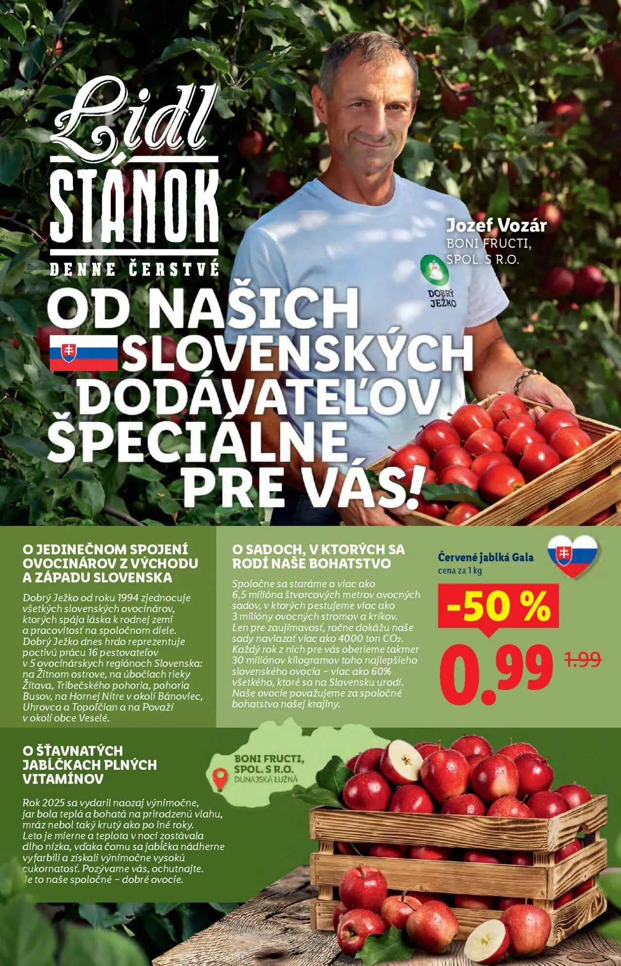 Lidl leták │ platný od 25.08.2025 | Strana: 12 | Produkty: Jablká, Jar, Ovocie