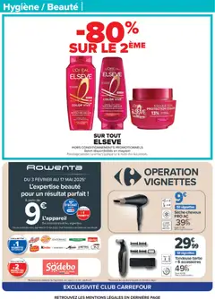 Carrefour - Prévisualisation de Carrefour catalogue de la semaine 10 valide à partir de 03.03.2026 | Page: 62 | Produits: Filtre, Tondeuse, Shampooing, Masque