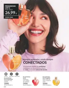 Eau de Parfum Lov U Connected, mandarina, rosa, sándalo │ válido desde el 01.10.2025 | Página: 100 | Productos: Aceite, Arroz, Eau de parfum