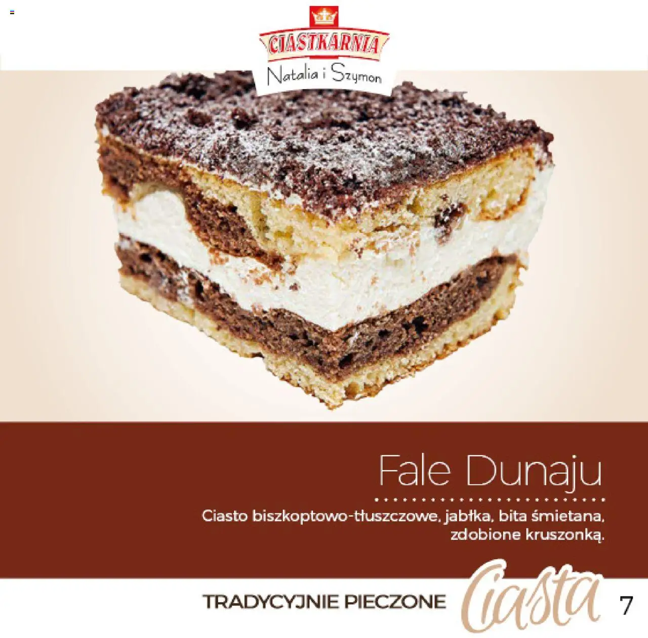 Topaz Gazetka - Ciast od 04.06.2025 | Strona: 7 | Produkty: Ciasto