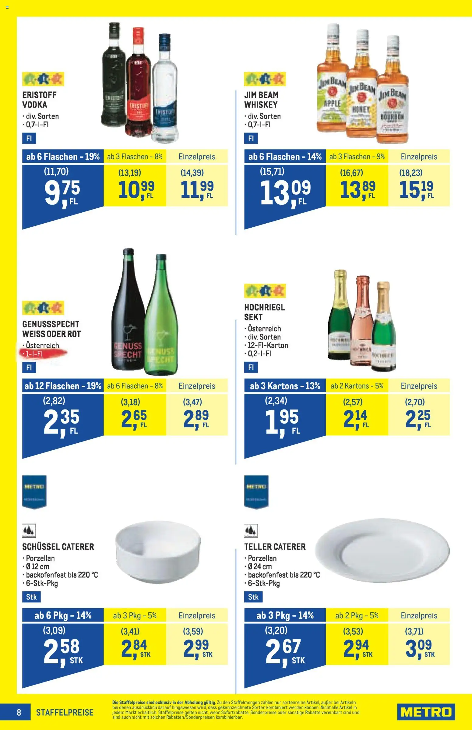 Metro Profi gültig ab 05.03.2026 | Seite: 8 | Produkte: Whiskey, Apple