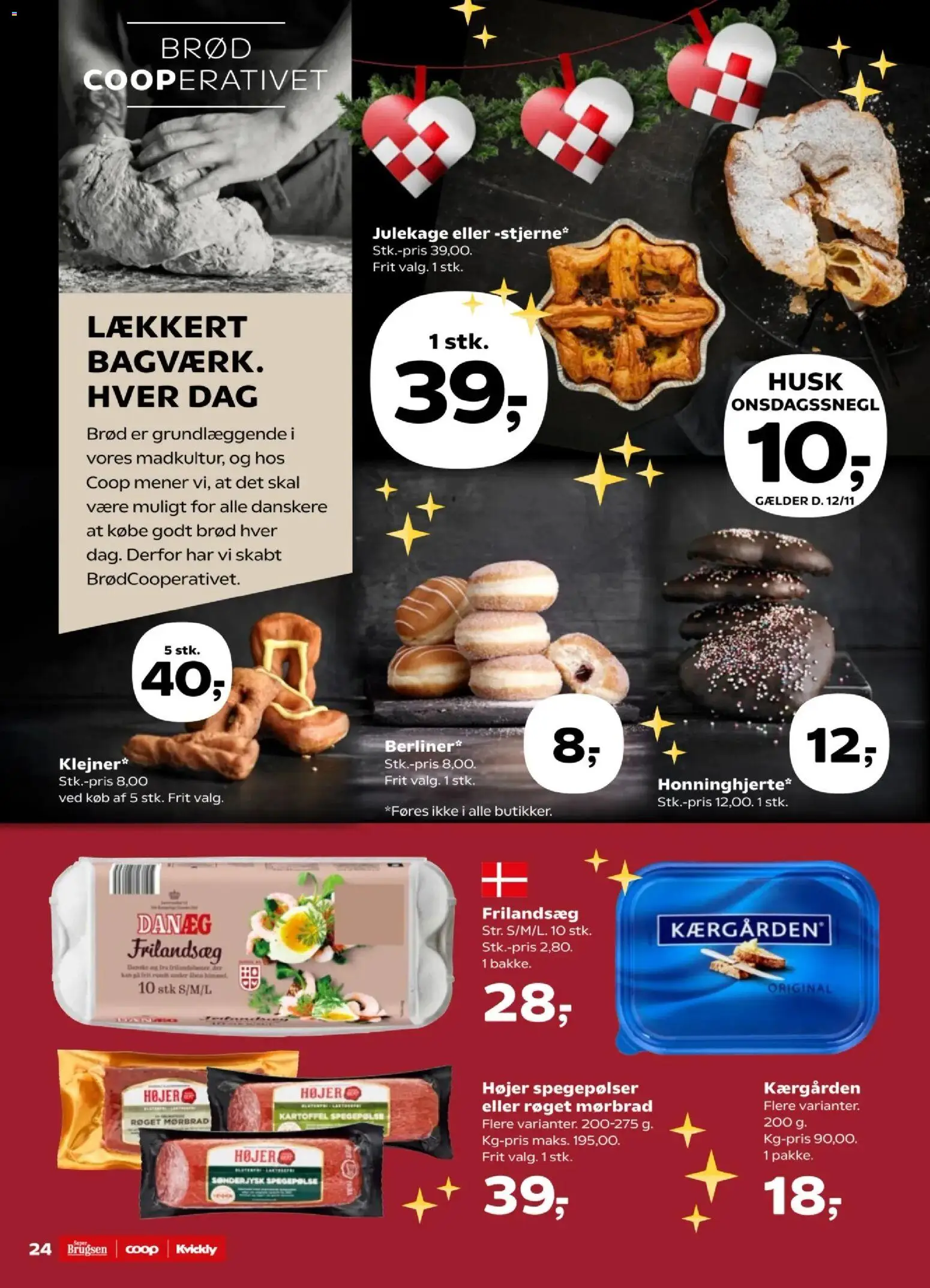 Super Brugsen tilbudsavis – gyldig fra 07.11.2025 | Side: 26 | Produkter: Brød, Spegepølse