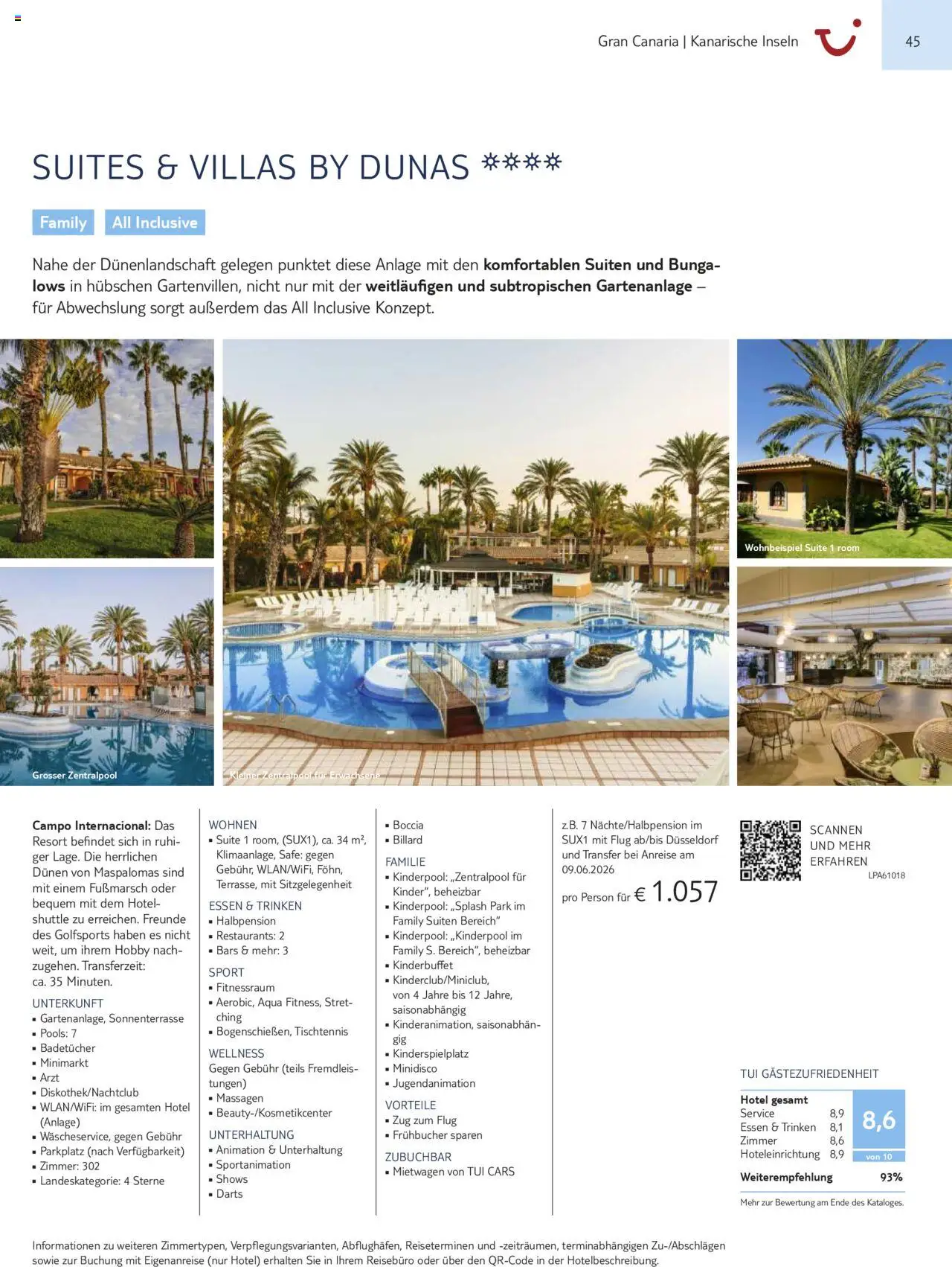 TUI Prospekt Kanaren, Kapverden & Senegal 2025/26	  – gültig ab 01.11.2025 | Seite: 45