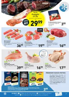 CITTI Markt  Tiefkühlwelt ab 15.10.2025 gültig | Seite: 9 | Produkte: Lammkeule, Rinderfilet, Burger, Fleisch