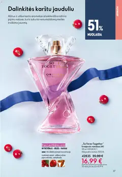 Oriflame leidinys galioja nuo 10.12.2025 | Puslapis: 37 | Prekių: Kvapusis vanduo