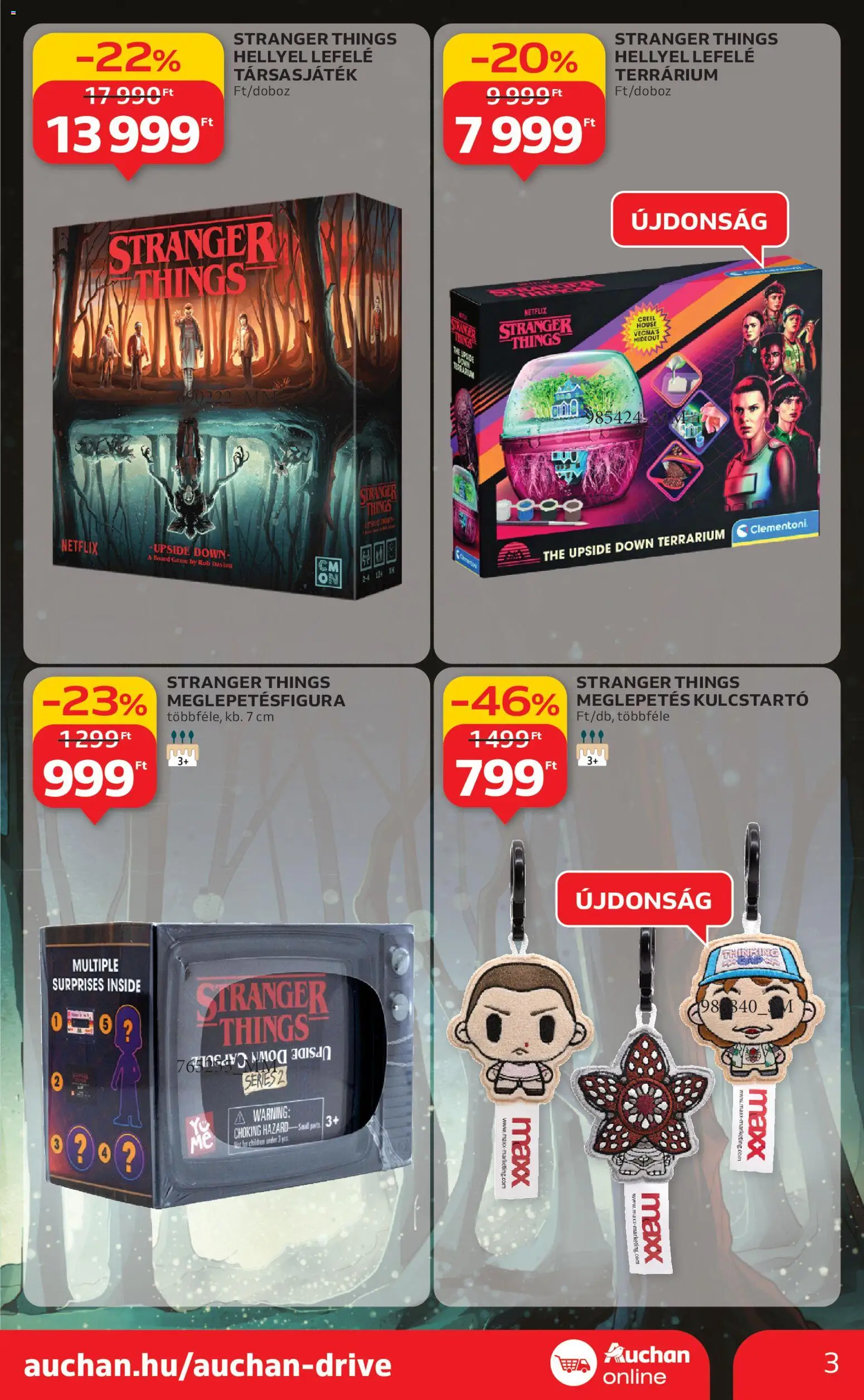 Auchan akciós ujság - amely érvényes a következő dátumtól: 20.11.2025 | Oldal: 3 | Termékek: Társasjáték