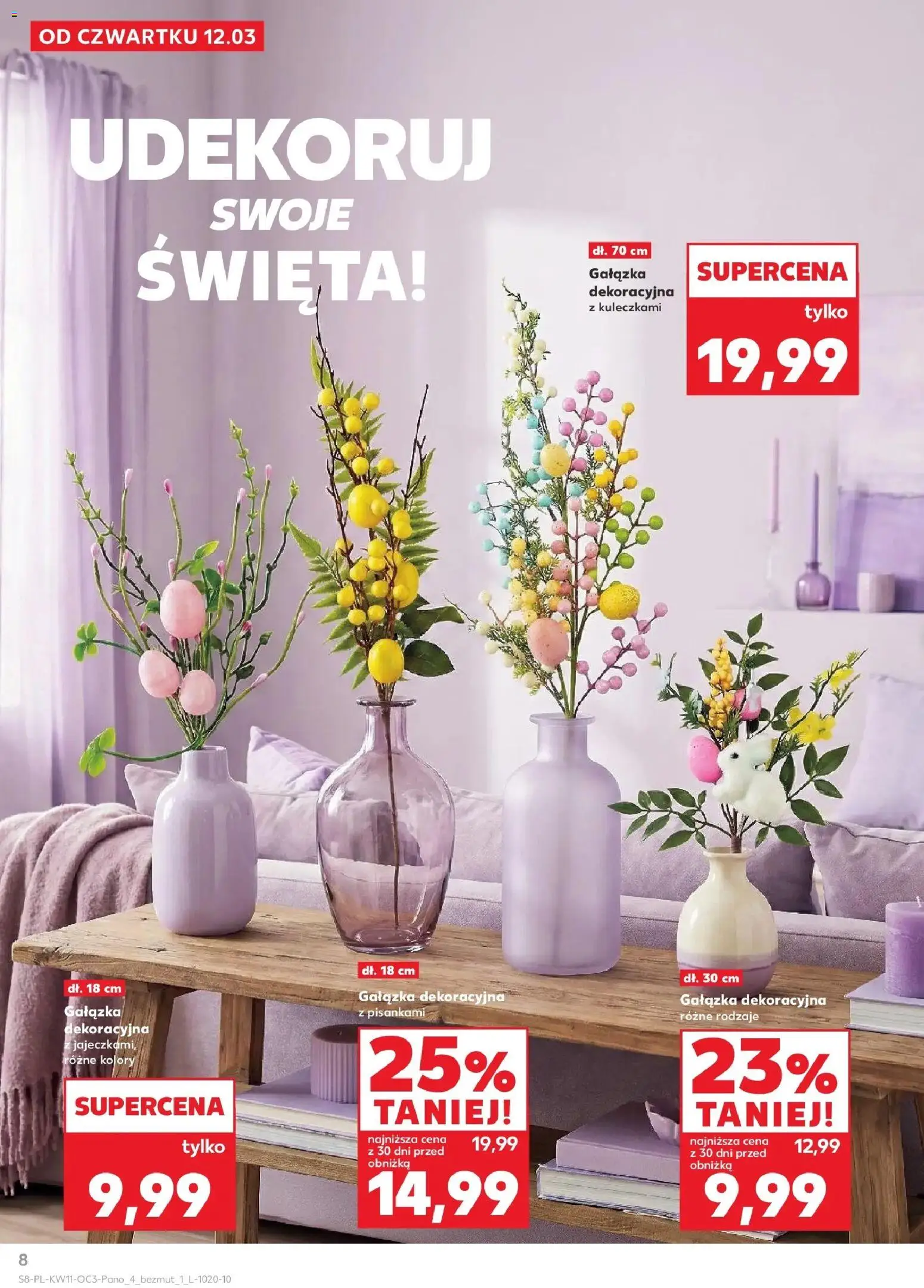 Kaufland gazetka - Dom na Wielkanoc od 12.03.2026 | Strona: 8