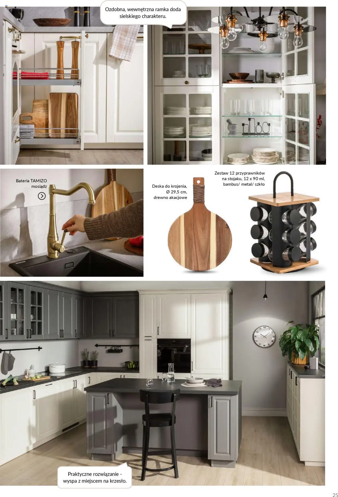 Salony Agata Gazetka - Kuchnie Qubik od 21.03.2025 | Strona: 25 | Produkty: Bateria, Ramka
