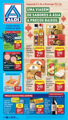 Pré-visualização Aldi folheto válido de 05.01.2026