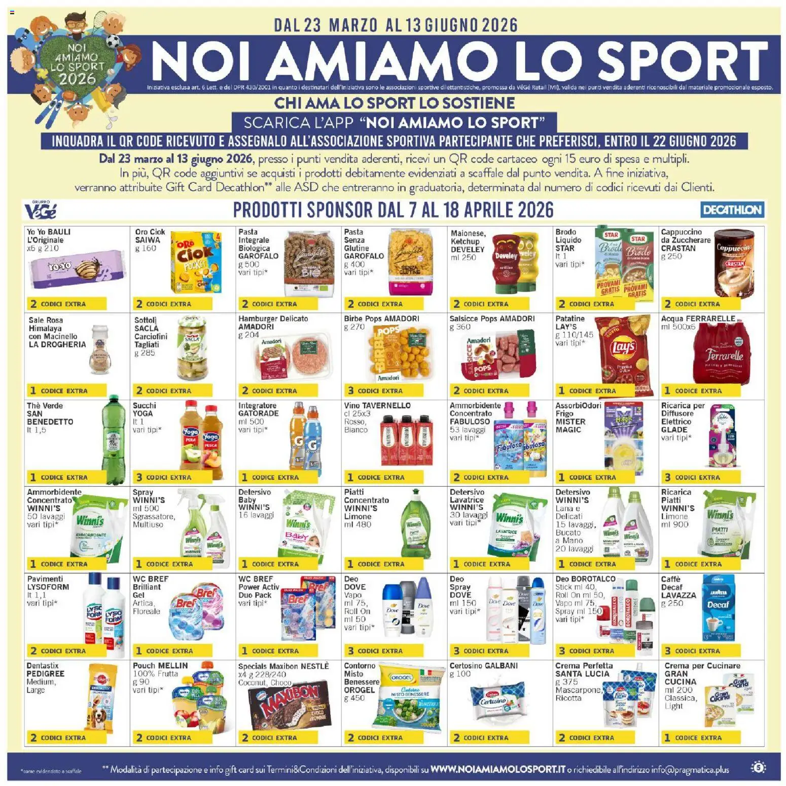 Volantino Paghi Poco del 07.04.2026 | Pagina: 5 | Prodotti: Sale, The, Scaffale, Ferrarelle