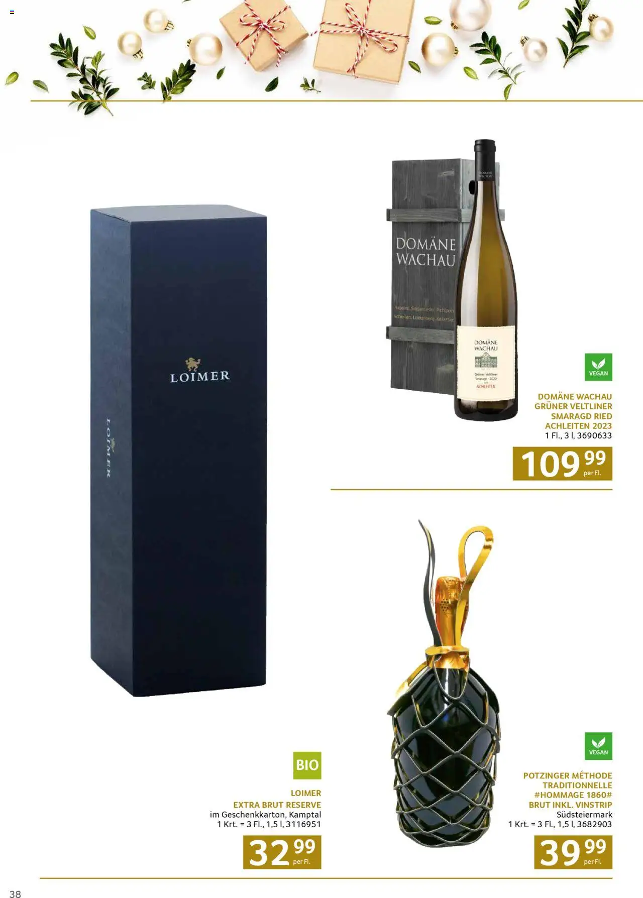 Transgourmet Weihnachtskatalog 2025 gültig ab 13.10.2025 | Seite: 38