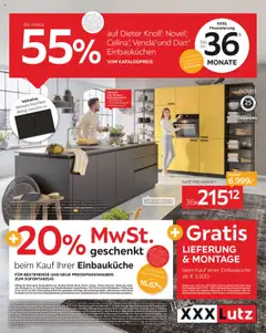 XXXLutz Einbauküche ab 14.10.2025 gültig