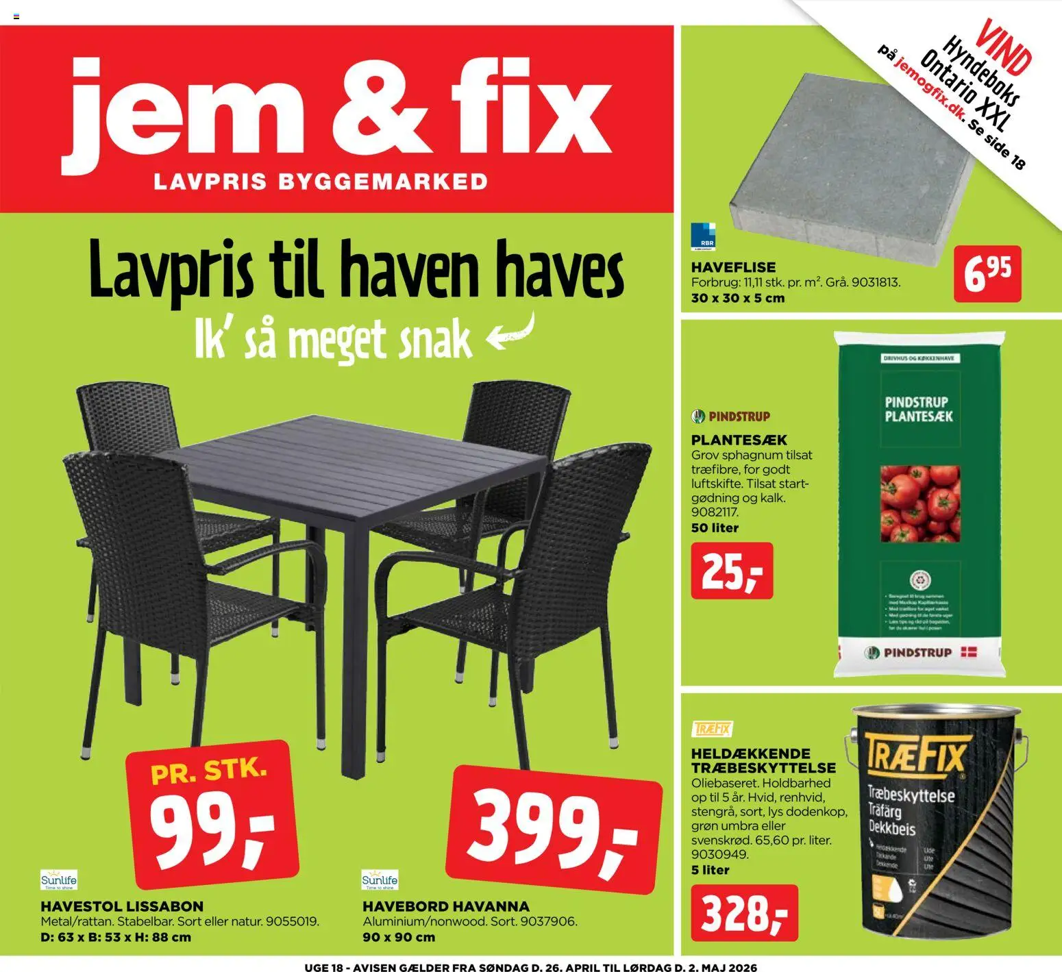 Jem & fix tilbudsavis – gyldig fra 26.04.2026 | Side: 1