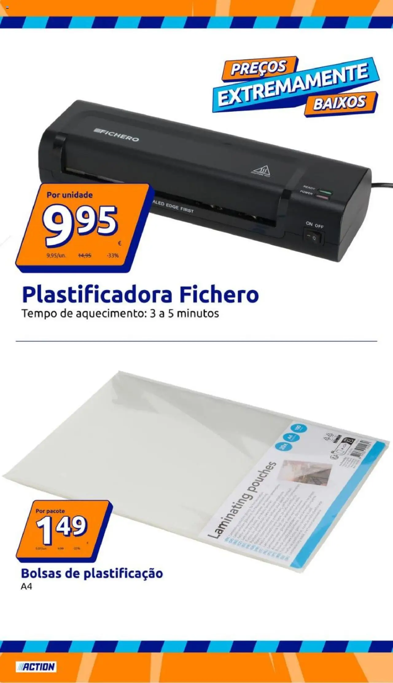 Action - Action PT week 37 2025 │ válido de 10.09.2025 | Página: 12 | Produtos: Plastificadora