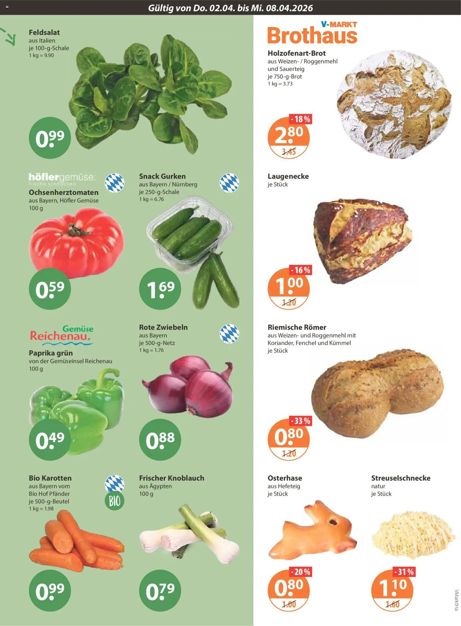 V-Markt Angebote | 02.04.2026 | Wie erhält man einen begrenzten Rabatt? | Deutschland