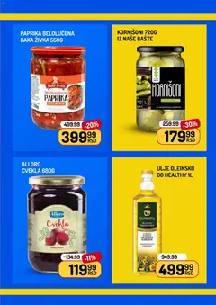 Aman katalog Dobar komšija - pregled Aman kataloga - važi od 13.03.2026 | Strana: 9 | Proizvode: Protein, Cvekla, Paprika, Kornišoni