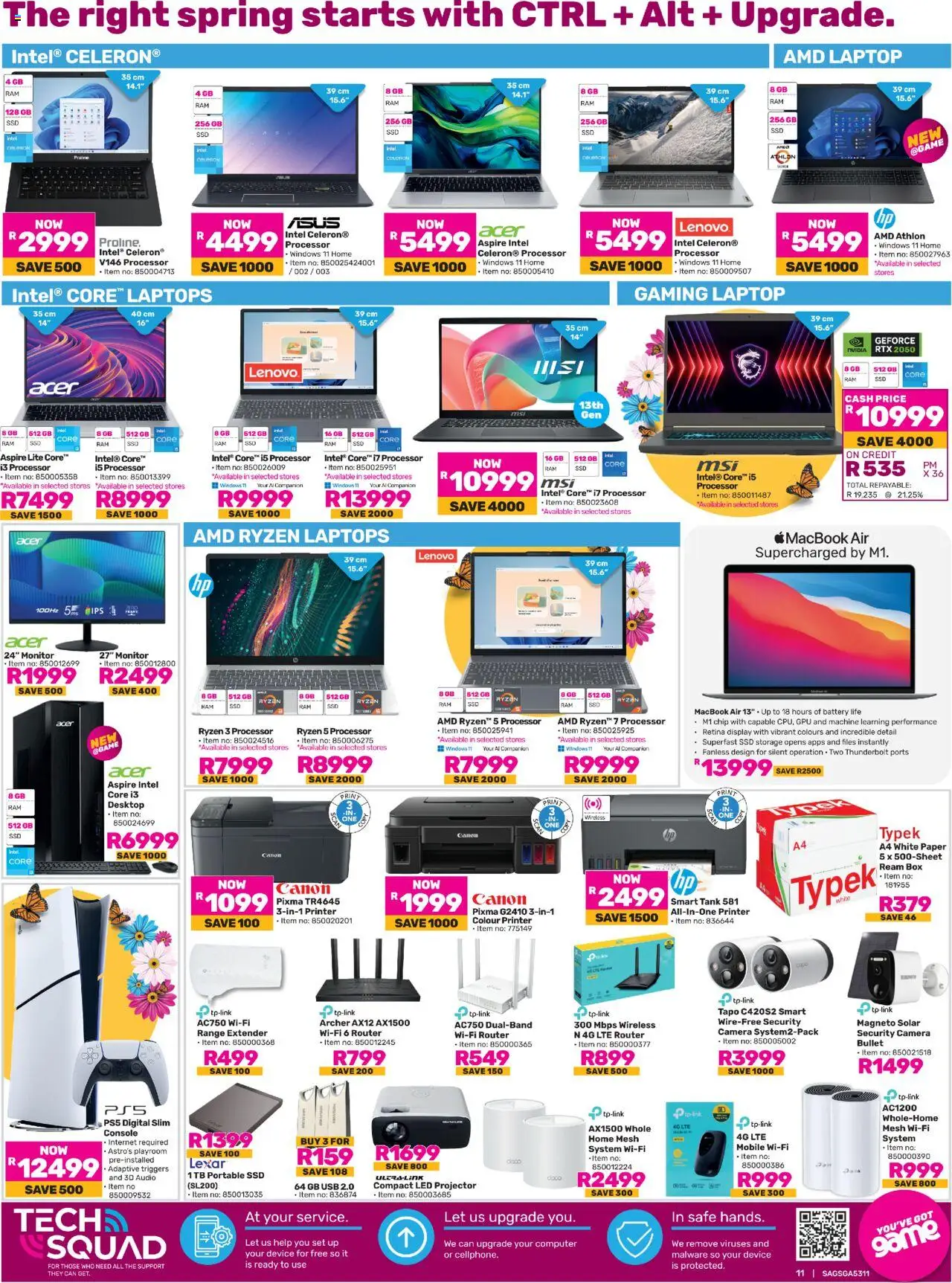 Game Specials │ valid from 19.08.2025 | Page: 11 | Products: Router, Monitor, Printer, Camera