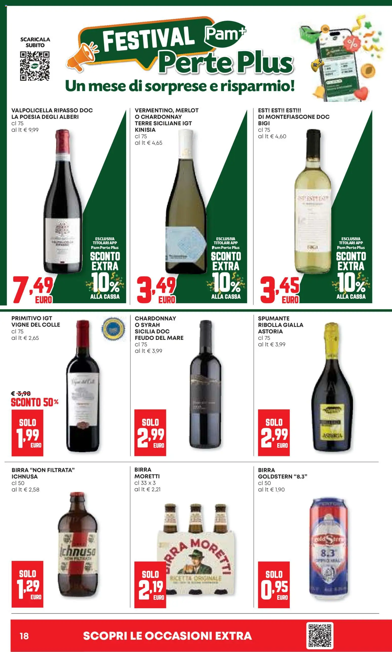 Volantino Panorama del 20.11.2025 | Pagina: 18 | Prodotti: Birra, Spumante