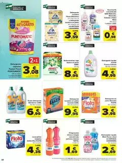 Carrefour folleto │ válido desde el 08.08.2025 | Página: 18 | Productos: Quitamanchas, Té, Ropa, Detergente líquido