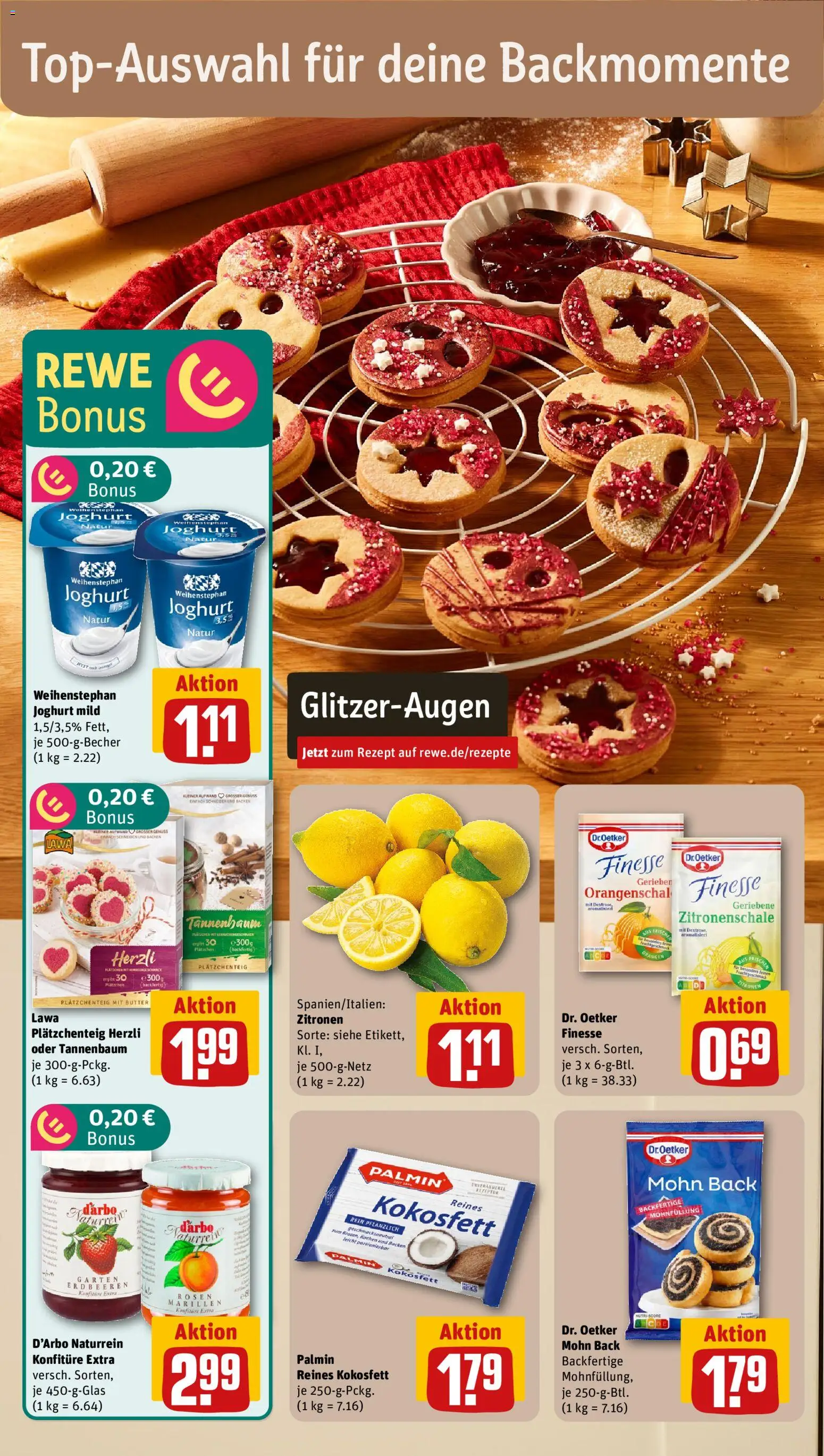 Rewe ihr Kaufpark Prospekt 	 – gültig ab 17.11.2025 | Seite: 14 | Produkte: Butter, Joghurt, Socken, Zitronen