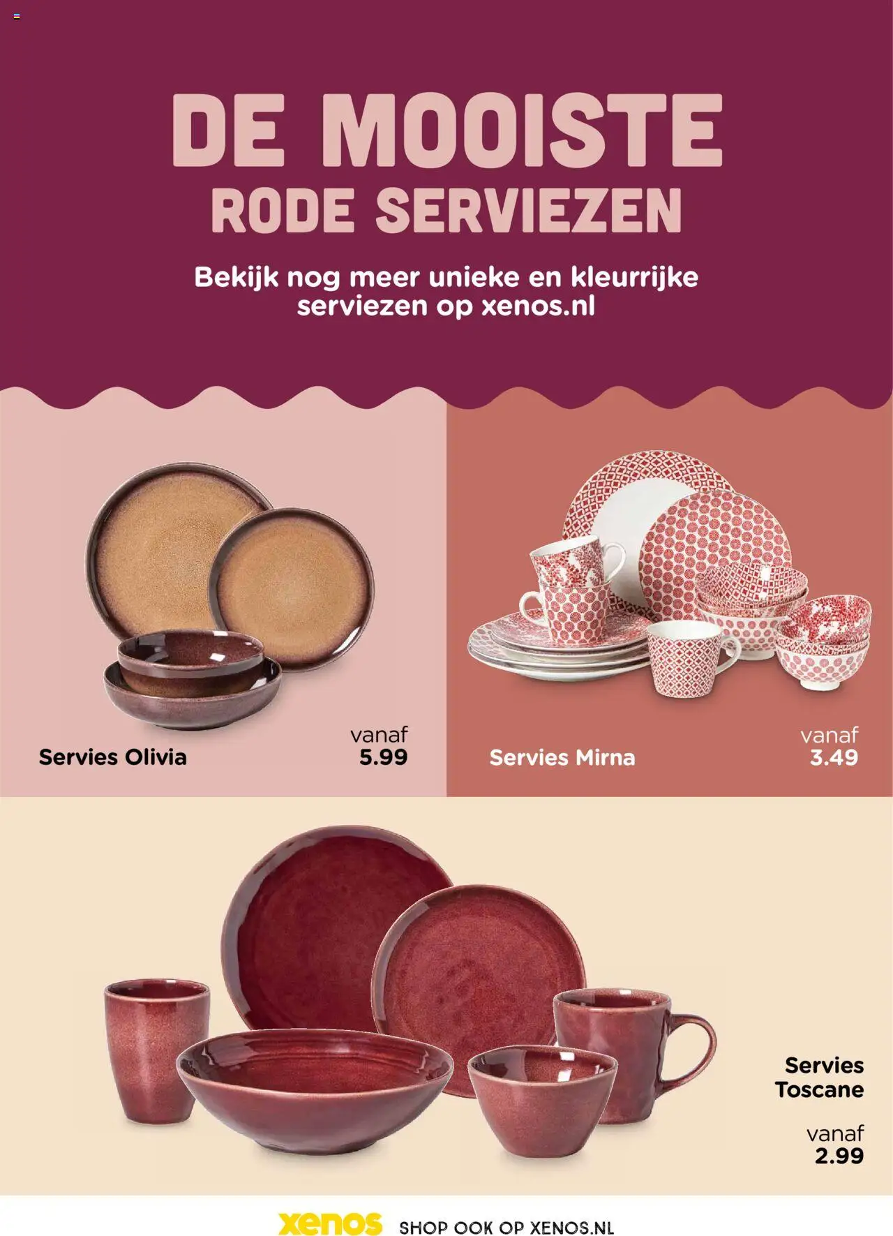  | Pagina: 18 | Producten: Servies