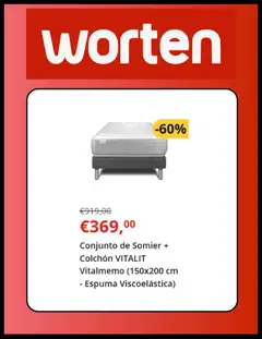 Worten folleto │ válido desde el 05.08.2025 | Página: 3 | Productos: Somier, Colchon