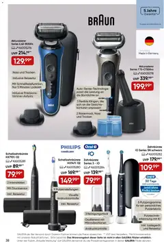 Galeria Karstadt Kaufhof Prospekt 	 ab 29.10.2025 gültig | Seite: 38 | Produkte: Philips, Zahnbürste, Ladegerät