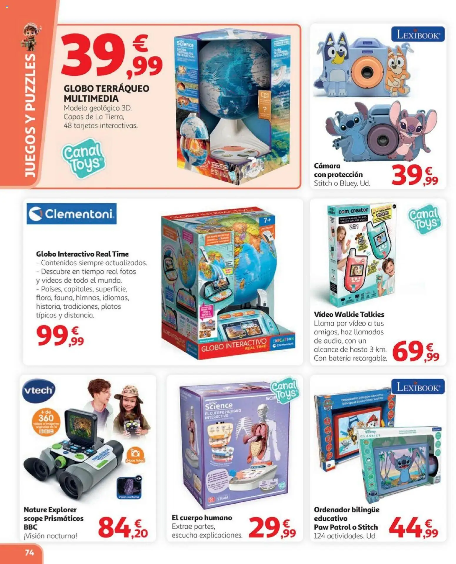 Alcampo - Juguetes HG Cat │ válido desde el 03.11.2025 | Página: 74 | Productos: Ordenador, Video, Cámara, Batería