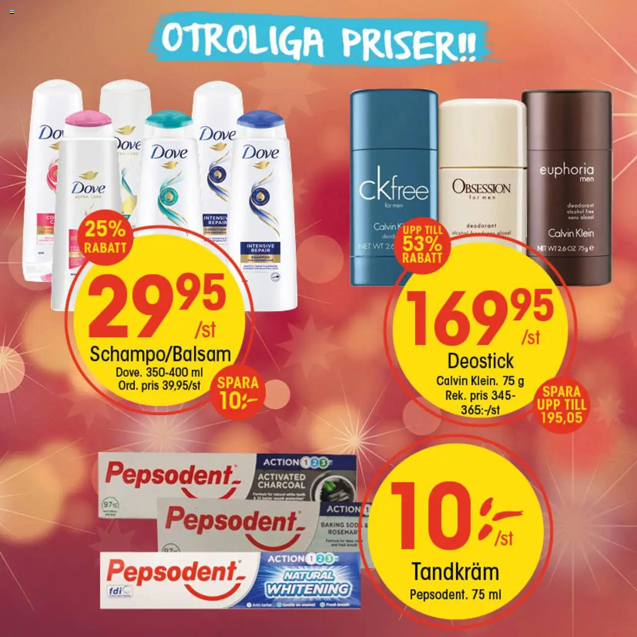EKO reklamblad aktuell från 20.10.2025 | Sida: 2 | Produkter: Deodorant, Tandkräm