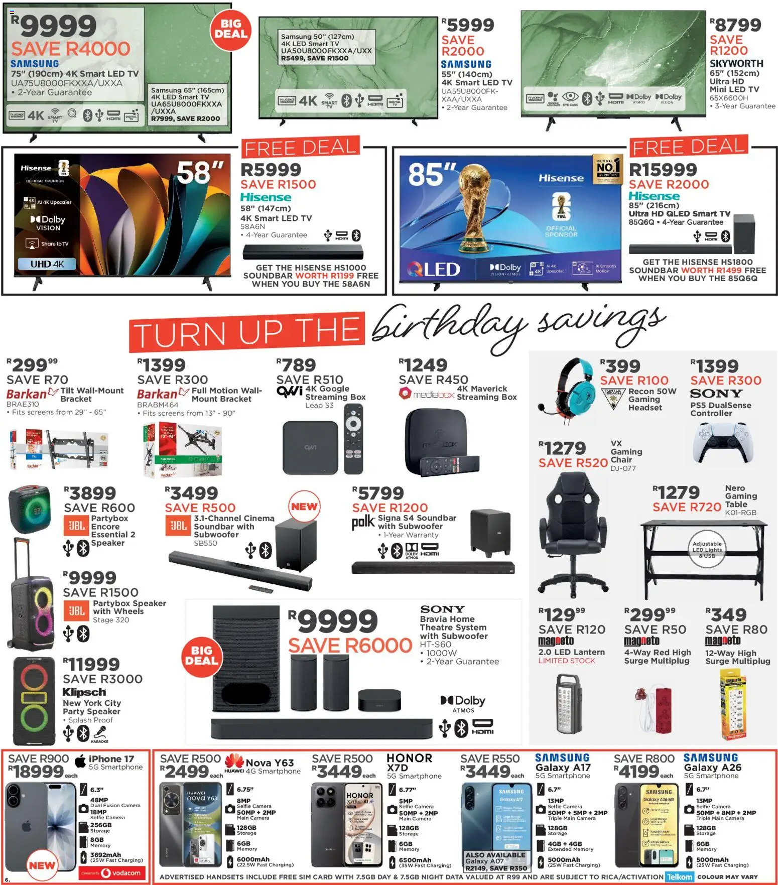 New House and Home catalogue – valid from 20.04.2026 | Page: 6 | Products: Camera, Speaker, USB, Soundbar