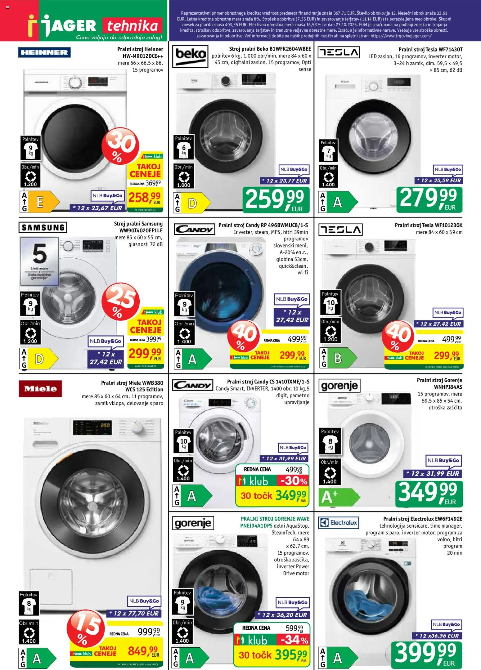 Novi Jager katalog ponudbe – veljaven od 05.11.2025 | Stran: 11