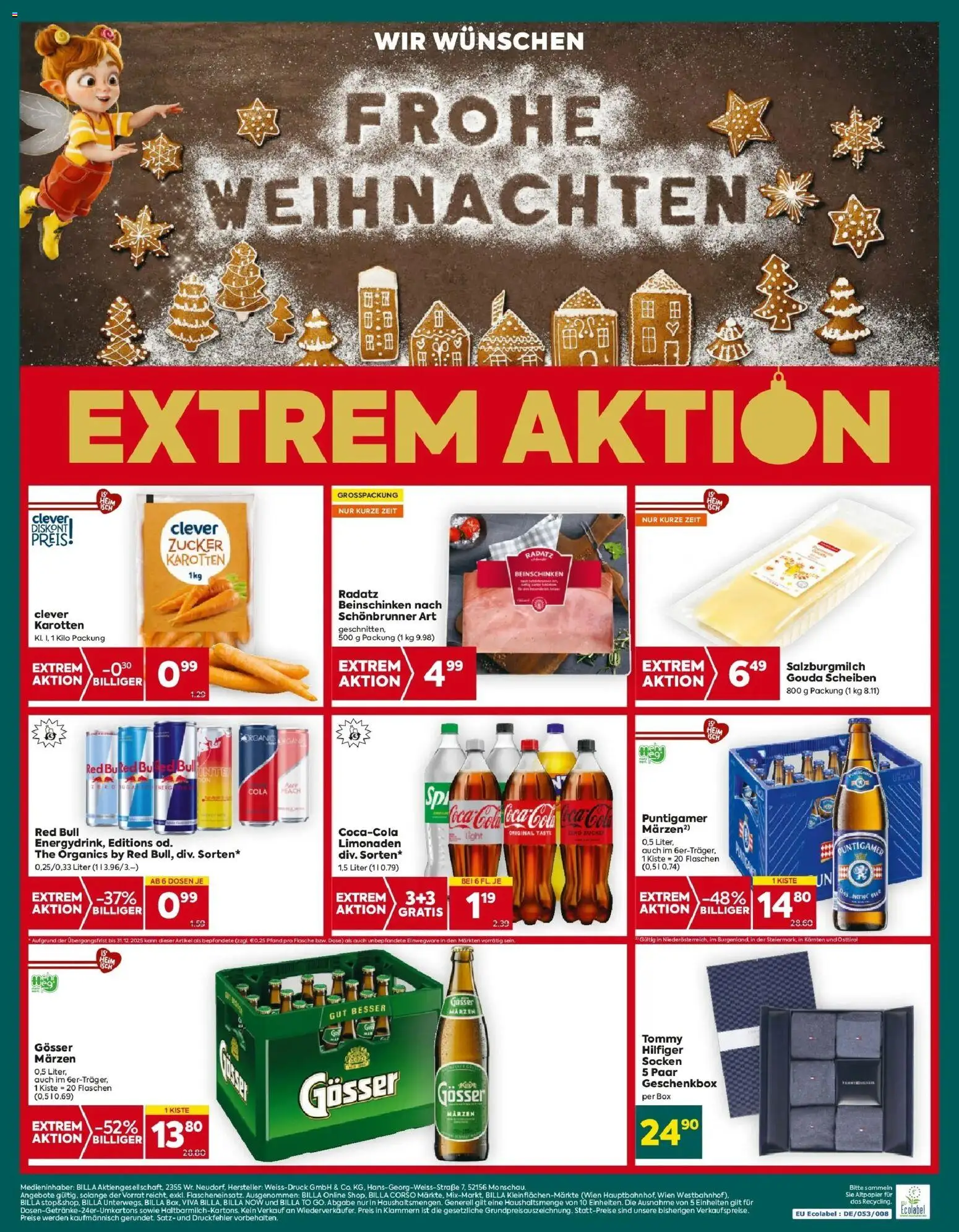 Billa Plus Flugblatt - Steiermark gültig ab 11.12.2025 | Seite: 16 | Produkte: Socken, Zucker, Box