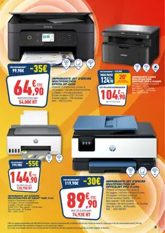 Bureau Vallée - Prévisualisation de Bureau Vallée catalogue valide à partir de 15.03.2026 | Page: 5 | Produits: Imprimante, Bureau