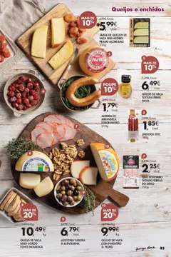 Pré-visualização QUEIJO DE VACA COM PIMENTÃO D. PEDRO, Com Pimentão válido de 13.01.2026 | Página: 43 | Produtos: Tábua, Pimentão, Linguiça, Queijo